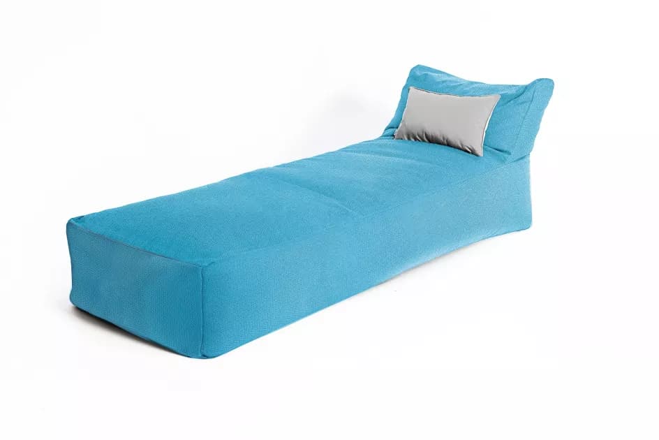 Leżanka pufa basenowa blue 11