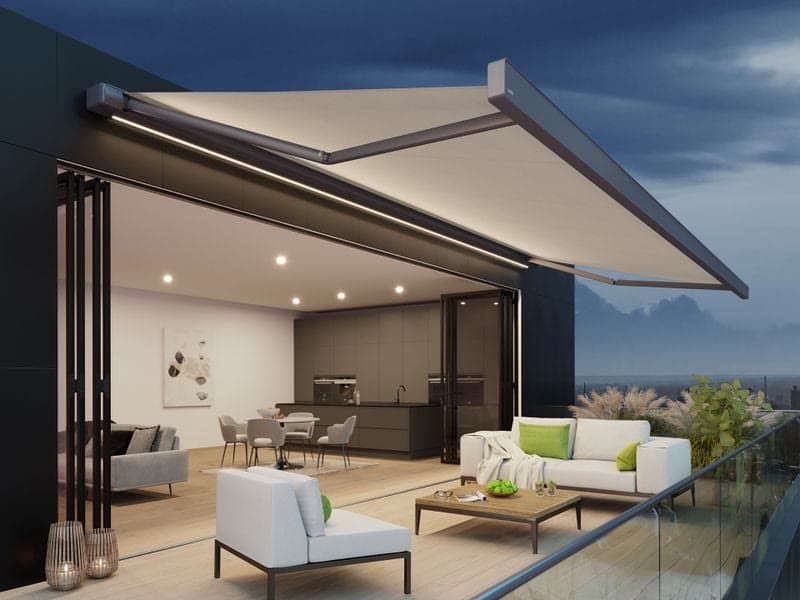 Markilux 970 — zadaszenie tarasowe Tarasola, realizacja JARYS w Trójmieście