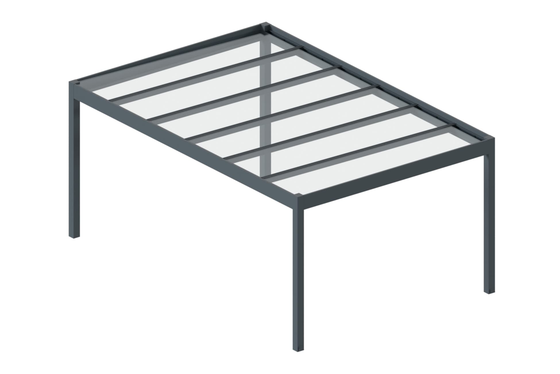 Fix — szkło — montaż: Pavilon — wolnostojące